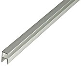 Kantoflex Perfil angular (L x An x Al: 2.000 x 12,9 x 24 mm, Espesor: 1,5 mm, Aluminio, Plateado)