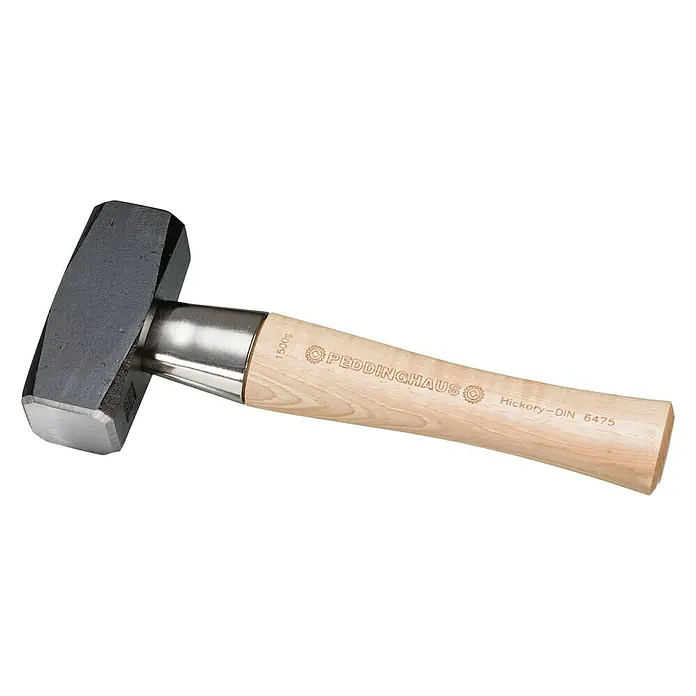 Peddinghaus Fäustel - 1.500 g, Holz Hickory - Ein Peddinghaus Fäustel mit Hickory-Stiel, ideal für schwere Arbeiten und präzise Schläge. Robust und zuverlässig.