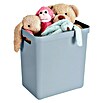 Sunware Aufbewahrungsbox (L x B x H: 35 x 25 x 36,3 cm, Kunststoff, Blaugrau)