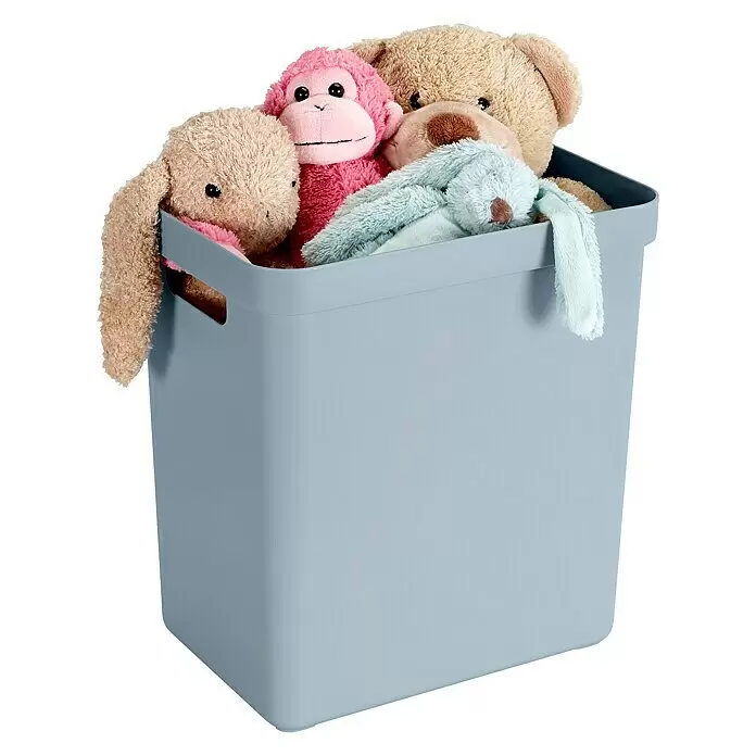 Sunware Aufbewahrungsbox Sigma Home - L x B x H: 35 x 24,6 x 36,3 cm, Kunststoff, Blaugrau - Anwendungsbeispiel