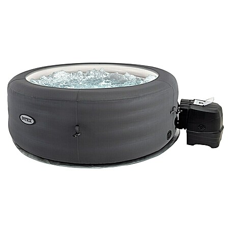 Intex Mobil-Whirlpool SIMPLE SPA (Ø x H: 196 x 66 cm, Schwarz, 795 l)