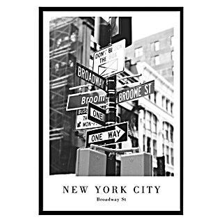 Bild (Broadway Street, B x H: 50 x 70 cm)