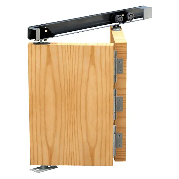 Valcomp by Mantion Falttürbeschlag Herkules Plus150 cm, Traglast: 40 kg - Holztür mit Schiebebeschlag. Diese Tür verfügt über einen Schiebebeschlag zur einfachen Montage.