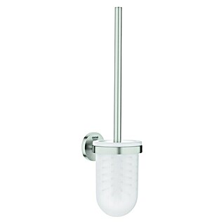 Grohe Essentials Conjunto de escobilla (Con soporte, Súper acero, Mate)