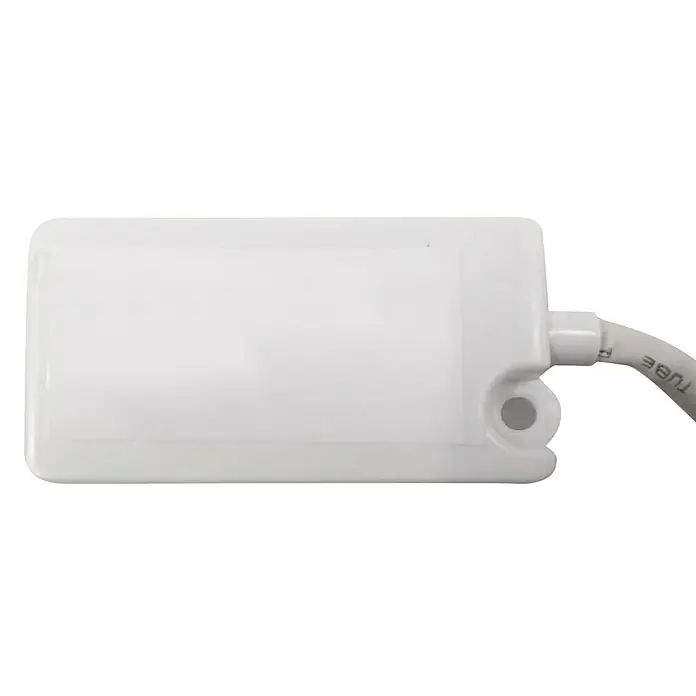 PR Klima Módulo WLAN - Aire acondicionado, Blanco - Primer plano de un dispositivo electrónico blanco rectangular con cable, ideal para diversas aplicaciones.