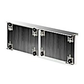 Valcomp by Mantion Okovje za drsna vrata za omaro Ares 3  (1.800 mm, Nosilnost izdelka: 70 kg) | 4575 - Schiebetürbeschläge, Zubehör | GADD - Fronten | GAD - Regale | GA - Leimholz / Regale | G - Holz/Bauelem | BAUHAUS