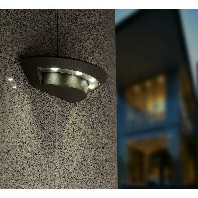 Lutec Aplique LED Ghost (7 W, 220 V - 240 V, IP54) | BAUHAUS