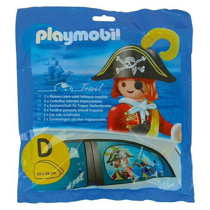 Parasol para el coche Playmobil (2 uds., L x An: 65 x 38 cm)