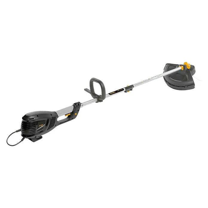 Alpina Desbrozadora eléctrica ABR 1.0 EJ - 1.000 W, Ancho de corte hilo: 37 cm, Ancho de corte cuchilla: 20 cm - El cortabordes eléctrico Alpina es una práctica herramienta de jardinería para recortar con precisión bordes y zonas de difícil acceso.