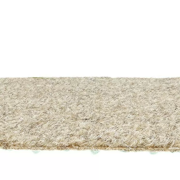 Vebe Floorcoverings Rasenteppich Meterware Green - Breite: 200 cm, Beige, Mit Drainagenoppen - Detailaufnahme