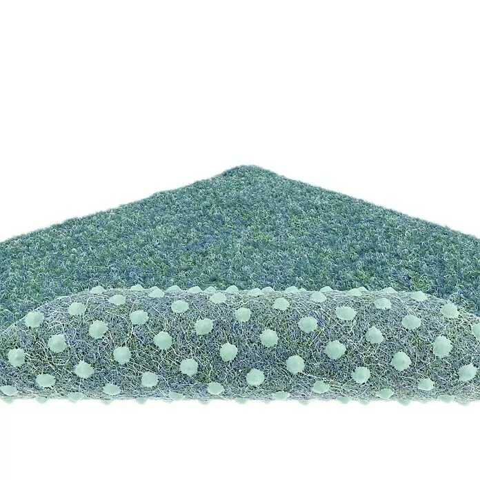 Rasenteppich Meterware Green - Breite: 200 cm, Atlantik, Mit Drainagenoppen - Detailaufnahme