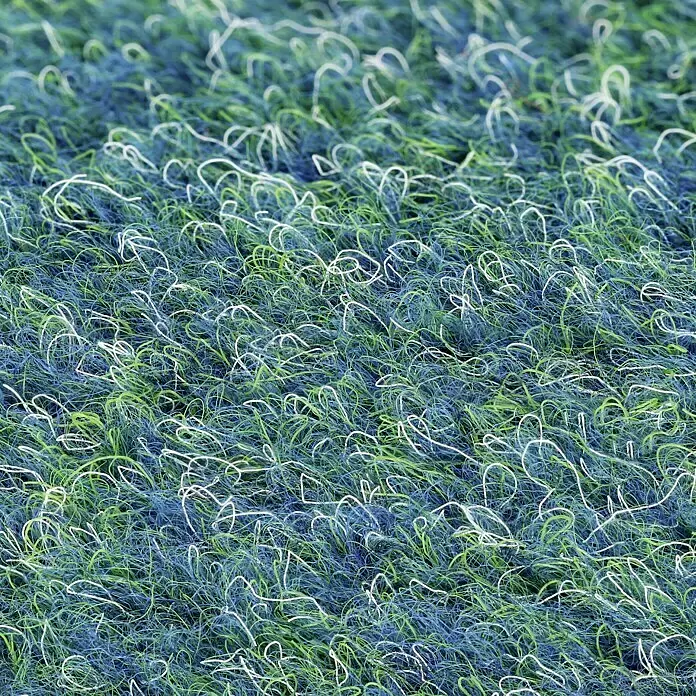 Rasenteppich Meterware Green - Breite: 200 cm, Atlantik, Mit Drainagenoppen - Detailaufnahme