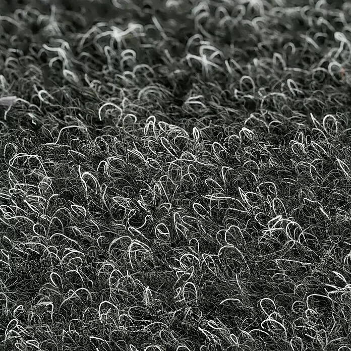Rasenteppich Meterware Green - Breite: 400 cm, Anthrazit, Mit Drainagenoppen - Detailaufnahme
