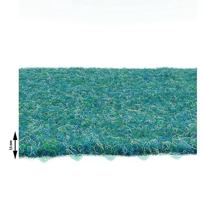 Rasenteppich Meterware Green - Breite: 200 cm, Atlantik, Mit Drainagenoppen - Detailaufnahme