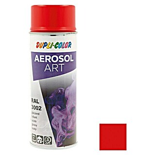 Dupli-Color Aerosol Art Sprayverf RAL 3002 Karmijnrood (Karmijnrood, 400 ml, Glanzend)