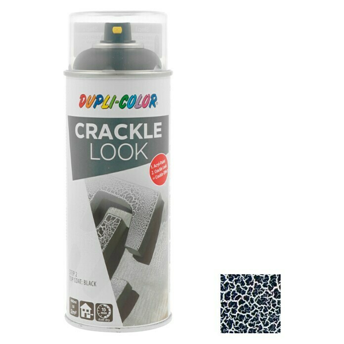 Dupli-Color Speciale spray Crackle (Zwart, Craquelé-effect, 400 ml)
