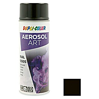 Dupli-Color Aerosol Art Sprayverf RAL 9005 Diepzwart (Diepzwart, 400 ml, Glanzend)