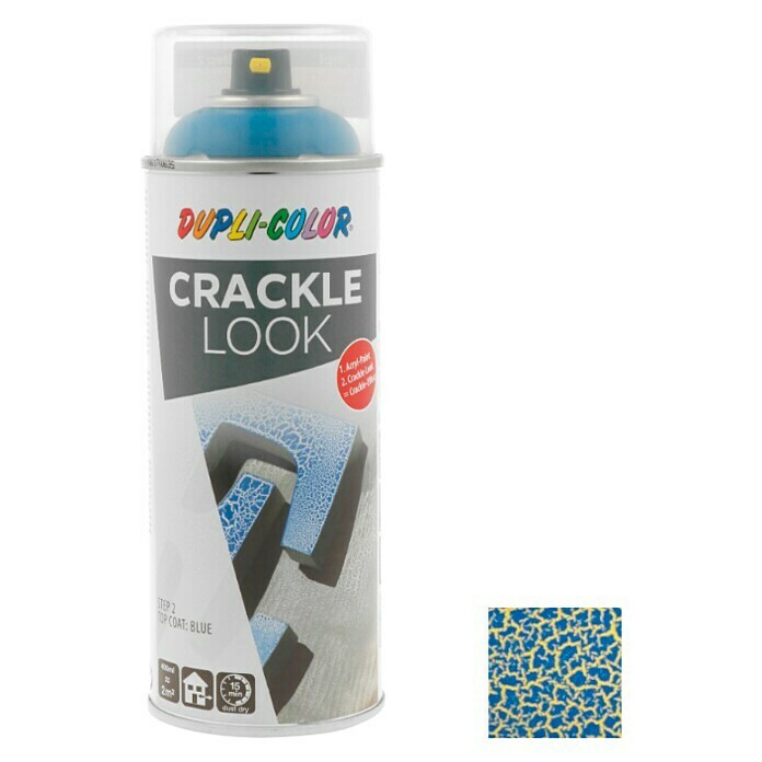 Dupli-Color Speciale spray Crackle (Blauw, Craquelé-effect, 400 ml)