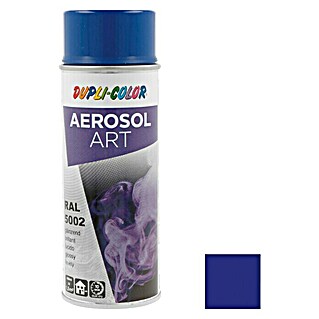 Dupli-Color Aerosol Art Sprayverf RAL 5002 Ultramarijnblauw (Ultramarijnblauw, 400 ml, Glanzend)