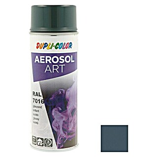 Dupli-Color Aerosol Art Sprayverf RAL 7016 Antraciet/Grijs (Antraciet/Grijs, 400 ml, Glanzend)