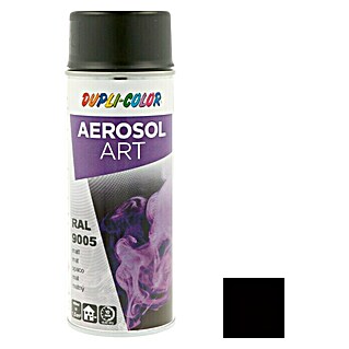 Dupli-Color Aerosol Art Sprayverf RAL 9005 Diepzwart (Diepzwart, 400 ml, Mat)