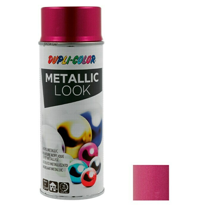 Dupli-Color Effect Acrylspuitlak Metallic (Purper metallic, Zijdemat, Sneldrogend, 400 ml)