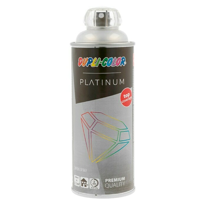 Dupli-Color Platinum Zaponspray Platinum (Glanzend, 400 ml, Transparant)