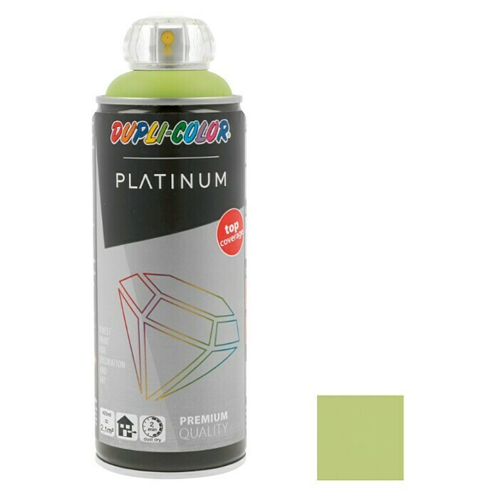 Dupli-Color Platinum Kleurlak, spray Platinum (Lentegroen, 400 ml, Zijdemat)