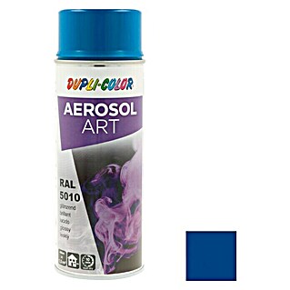 Dupli-Color Aerosol Art Sprayverf RAL 5010 Gentiaanblauw (Gentiaanblauw, 400 ml, Glanzend)