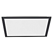 LeuchtenDirekt LED-Deckenleuchte (28 W, Schwarz, L x B x H: 45,5 x 45,5 x 6,6 cm)