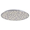 LeuchtenDirekt LED-Panel rund (18 W, Weiß, Ø x H: 48 x 4 cm)