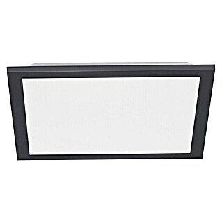 Just Light LED-Panel (L x B x H: 29,5 x 29,5 x 6 cm, Schwarz)