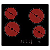 Respekta Einbauherd-Set Digiset 8 Black Steel 4400