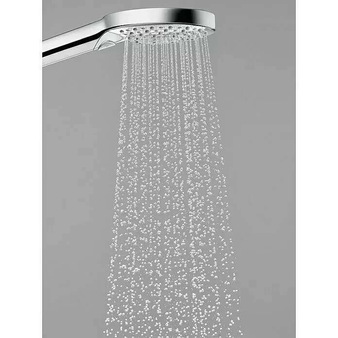 Hansgrohe Handbrause Raindance Select S 120 3jet - Anzahl Funktionen: 3 Stk., Durchmesser: 12,5 cm, Chrom - Anwendungsbeispiel