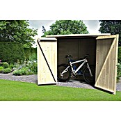 Décor et Jardin Fahrradbox Bike Box (B x T: 193 x 98 cm, Natur)