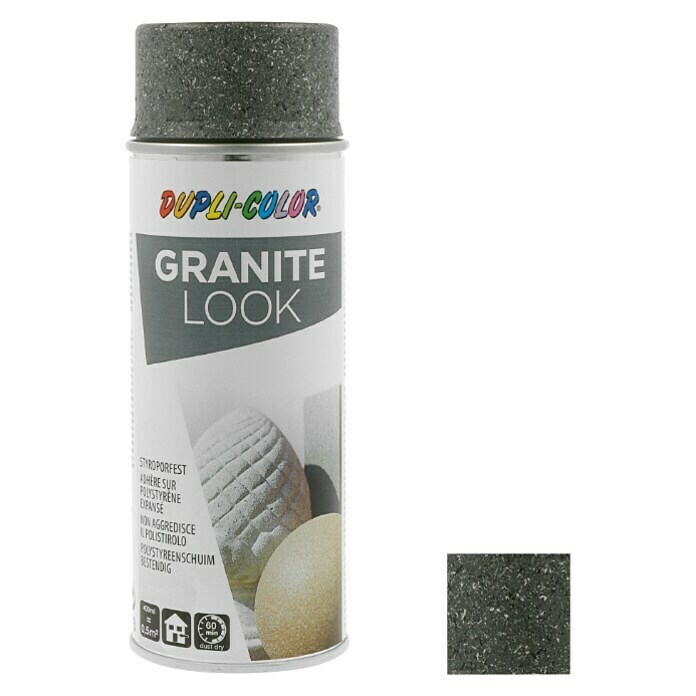 Dupli-Color Effect Spray met granieteffect (Grijs, Graniet, Sneldrogend, 400 ml)