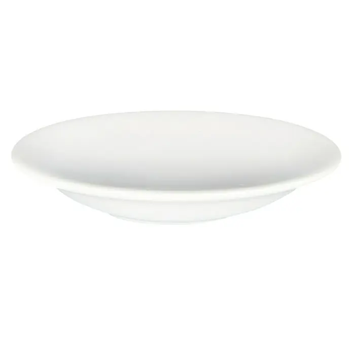 Venus Pure White Seifenschale - Keramik, Weiß - Weiße Suppenteller, Porzellan Geschirr, zeitloses Design für stilvolles Servieren von Suppen und Vorspeisen, elegante Ergänzung für jeden Tisch.