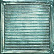 Wandfliese Cristal Blue Brick (20,1 x 20,1 cm, Blau, Glänzend)
