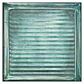 Wandfliese Cristal Blue Brick (20,1 x 20,1 cm, Blau, Glänzend)