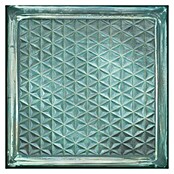 Wandfliese Cristal Blue Brick (20,1 x 20,1 cm, Blau, Glänzend)