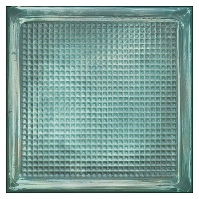 Wandfliese Cristal Blue Brick (20,1 x 20,1 cm, Blau, Glänzend)