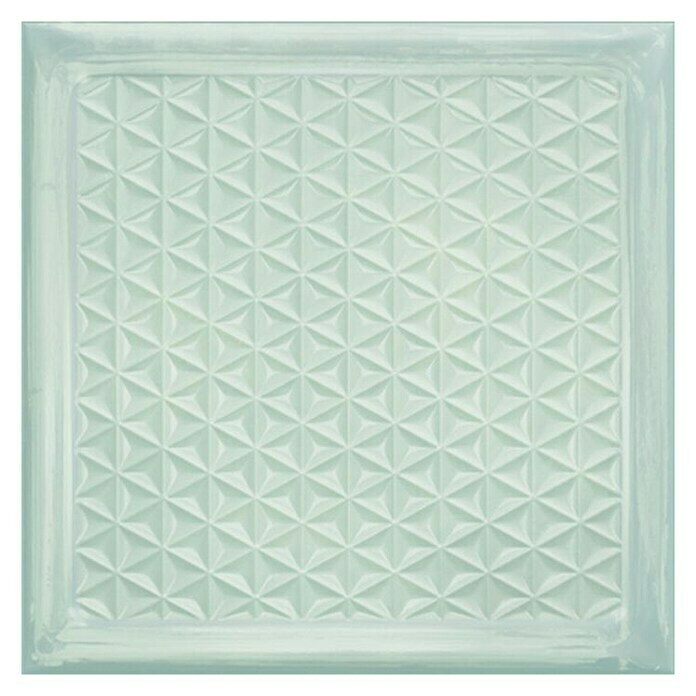 Wandfliese Cristal White Brick (20,1 x 20,1 cm, Weiß, Glänzend)