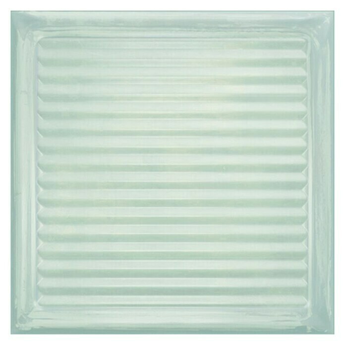 Wandfliese Cristal White Brick (20,1 x 20,1 cm, Weiß, Glänzend)