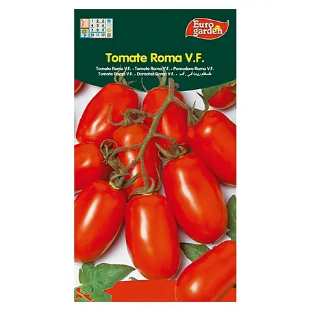 Euro Garden  Semillas de vegetales Tomate Roma