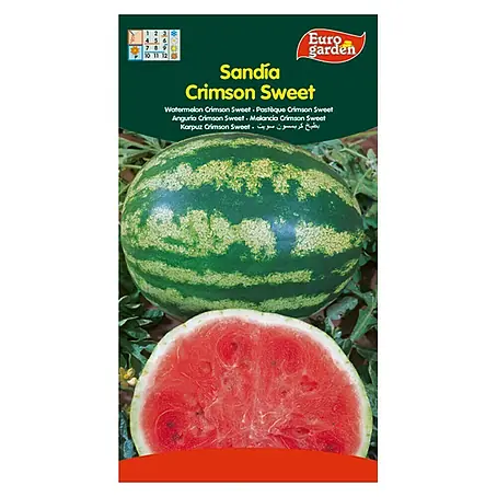 Euro Garden  Semillas de vegetales Sandía crimson sweet
