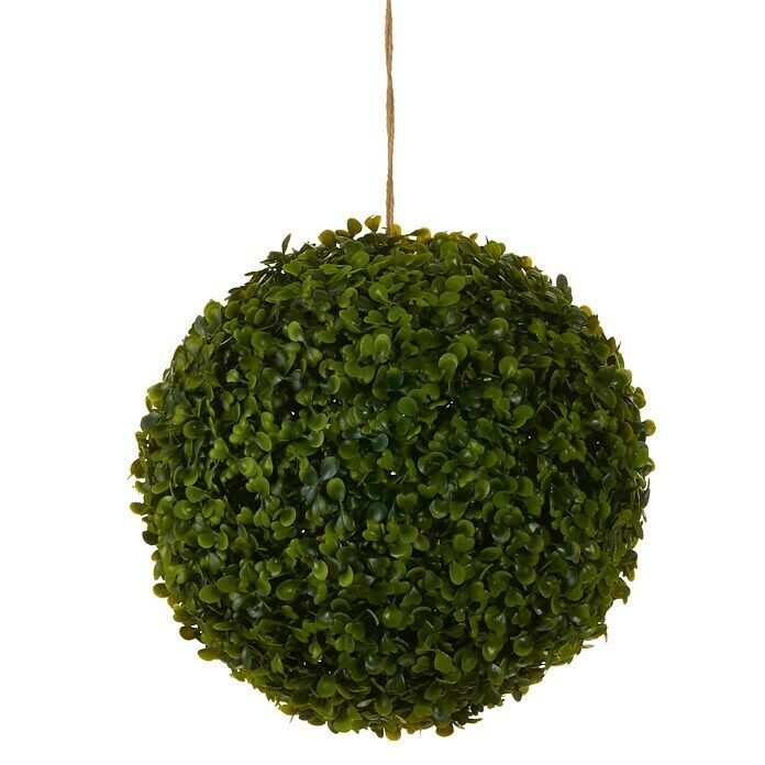 Planta artificial Buxus (Altura: 28 cm, Verde, Plástico)