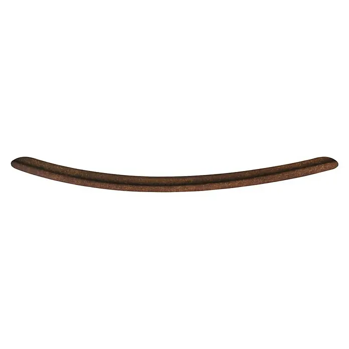 Häfele Möbelgriff - Typ Möbelgriff: Bügel, Stahl, B x L: 30 x 112 mm, Braun - Gebogene, braune Zierschnur für Bastelarbeiten und Dekorationen, ideal für DIY-Projekte und künstlerische Gestaltung.