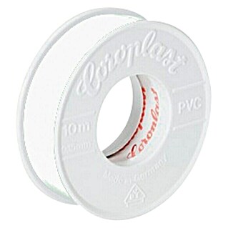 Coroplast PVC-Isolierband (L x B: 10 m x 15 mm, Farbe: Weiß)