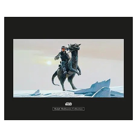 Komar Star Wars Poster RMQ Hoth Tauntaun