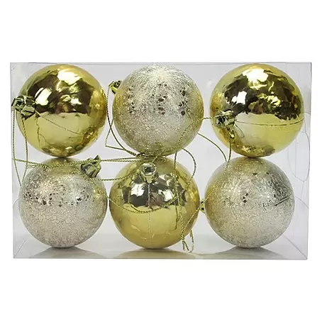 Christbaumkugel-Set geeist